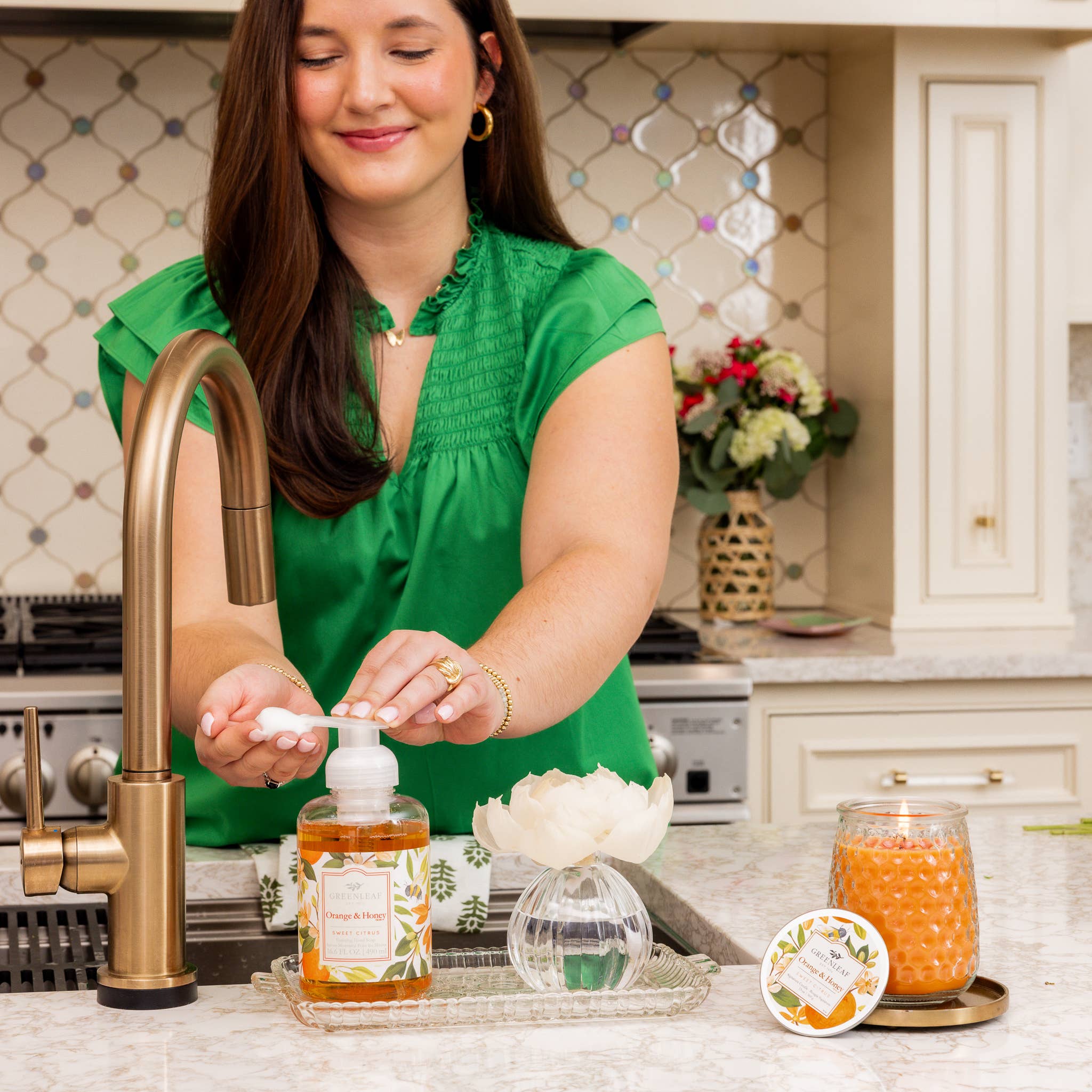 Orange & Honey Foaming Soap