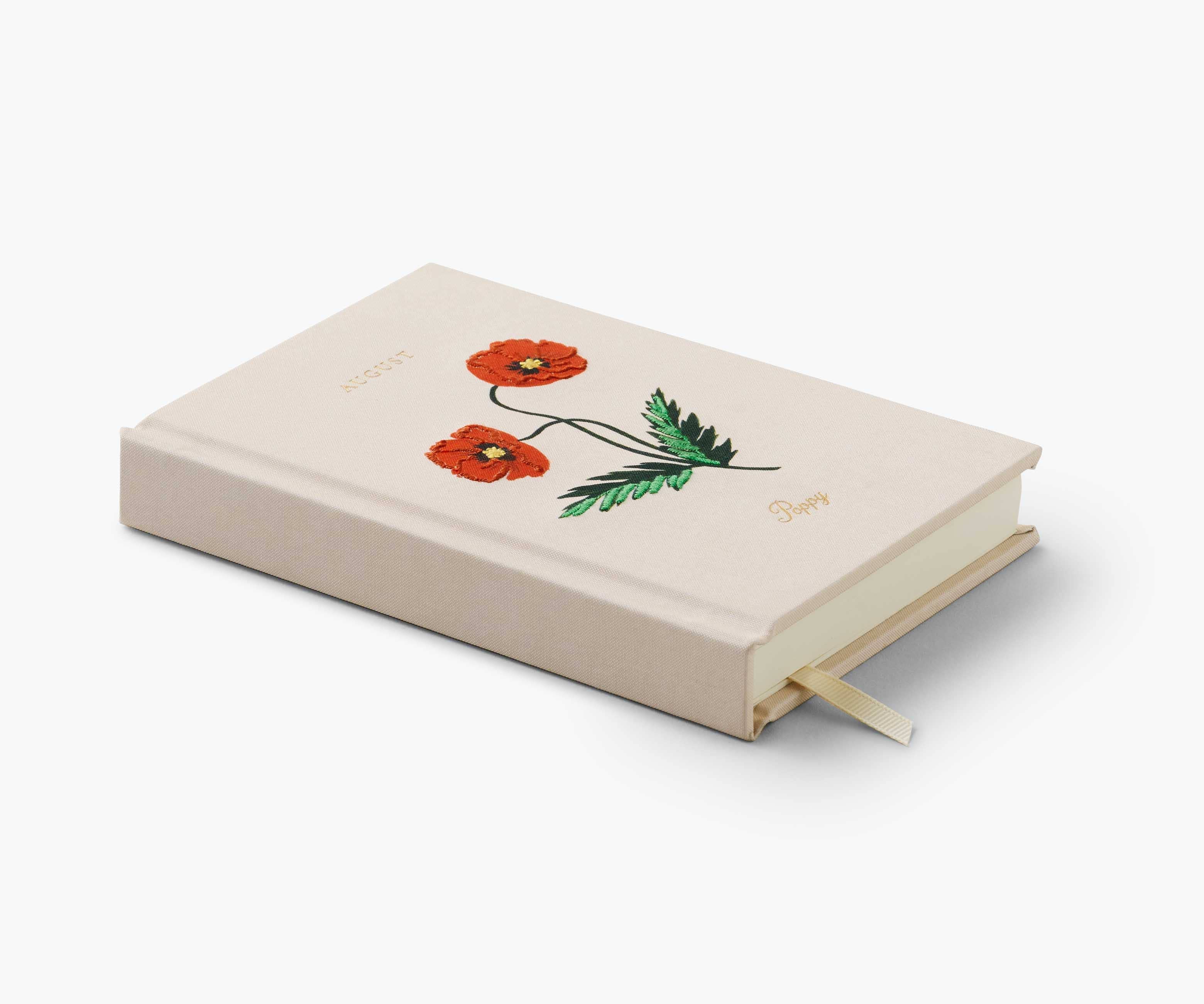 Birth Month Mini Embroidered Journal