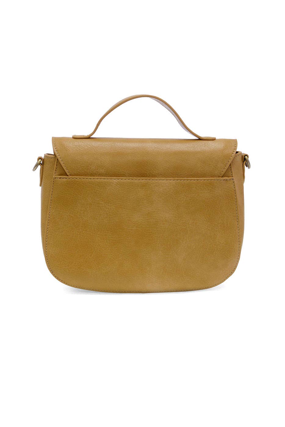 Hattie Bamboo Turnlock Top Handle Flap Crossbody