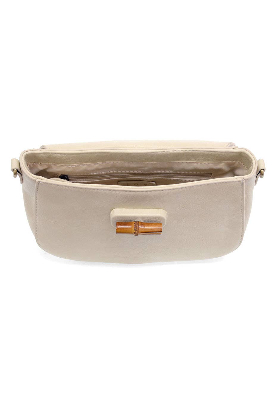 Hattie Bamboo Turnlock Top Handle Flap Crossbody