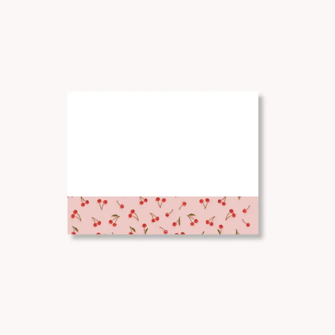 Floral Sticky Note, 4x3"