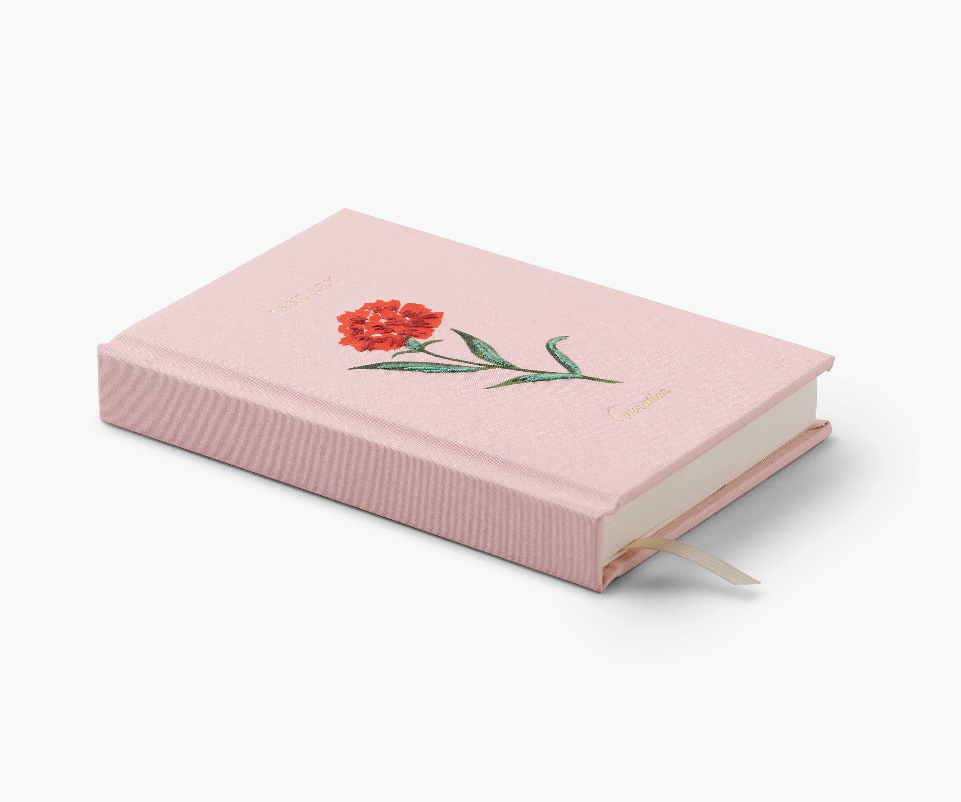 Birth Month Mini Embroidered Journal