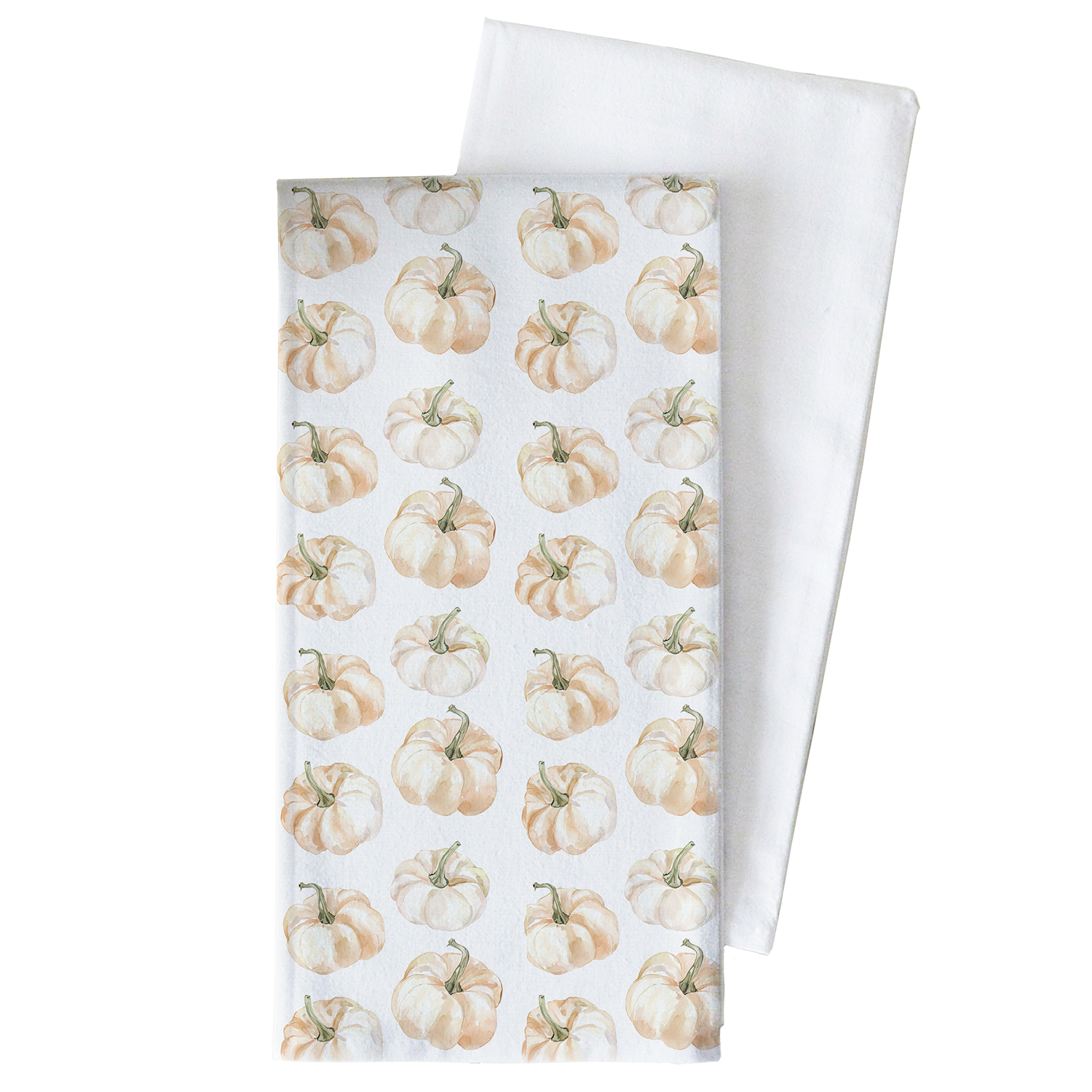 Pumpkin Pattern Tea Towel