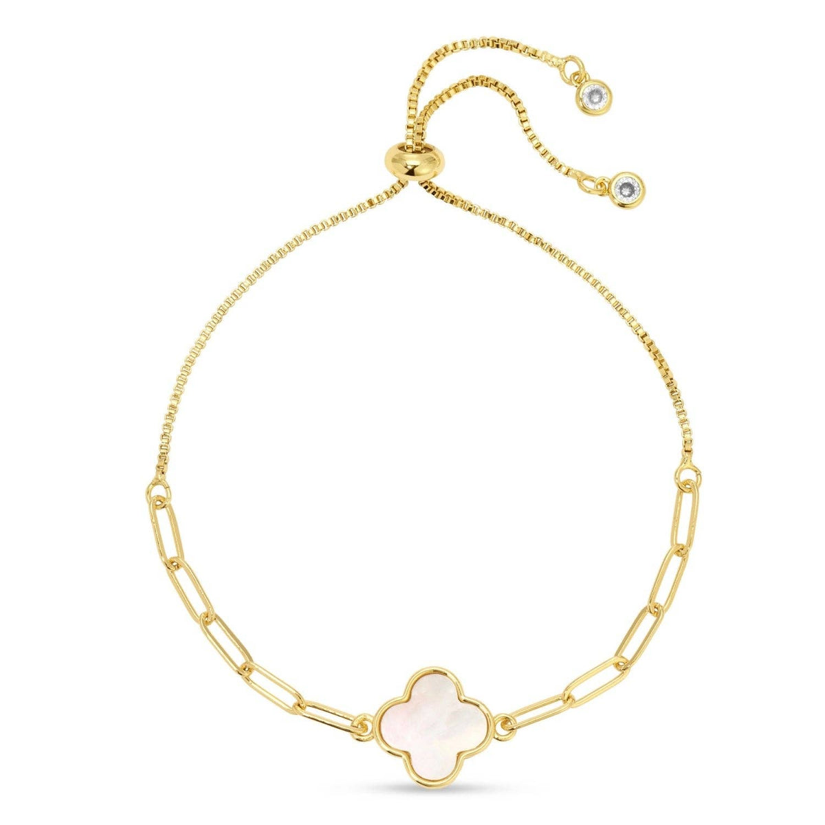 Quatrefoil Pulley Bracelet