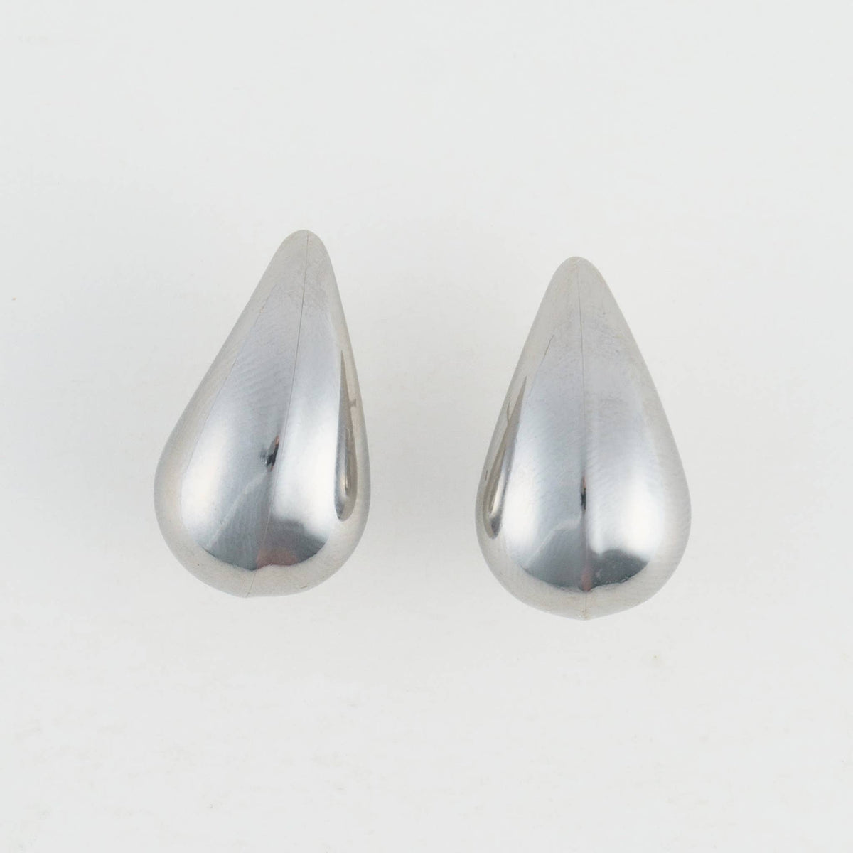 Waterproof Earrings Narelle Tear Drop Classic Jewelry: Silver