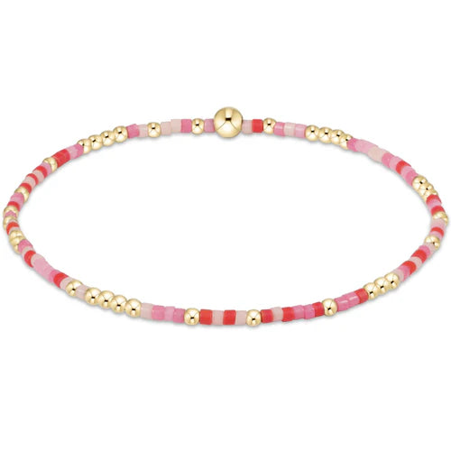enewton Hope Unwritten Bracelet - Kind Of A Pig Deal pink beads