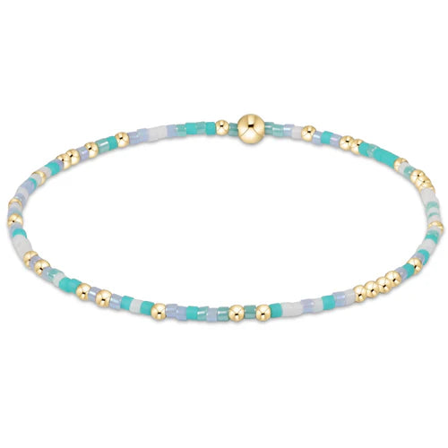 enewton Hope Unwritten Bracelet - Man, I Teal Like A Woman teal beads