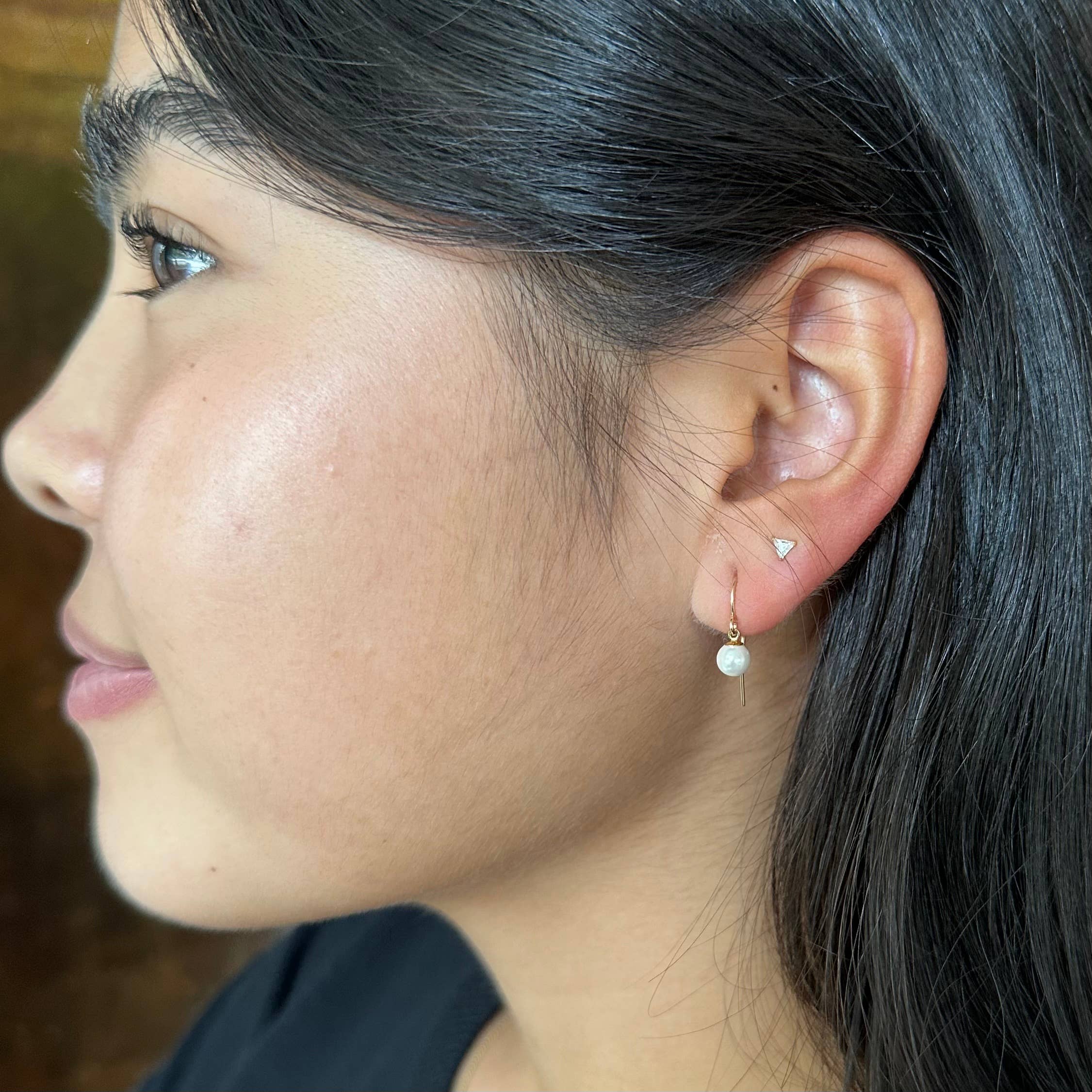 Small Freshwater Pearl Earrings