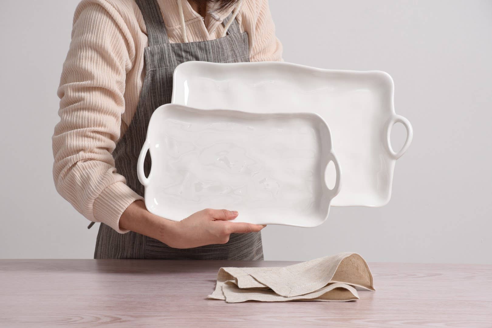 Small Platter in Shatterproof Melamine