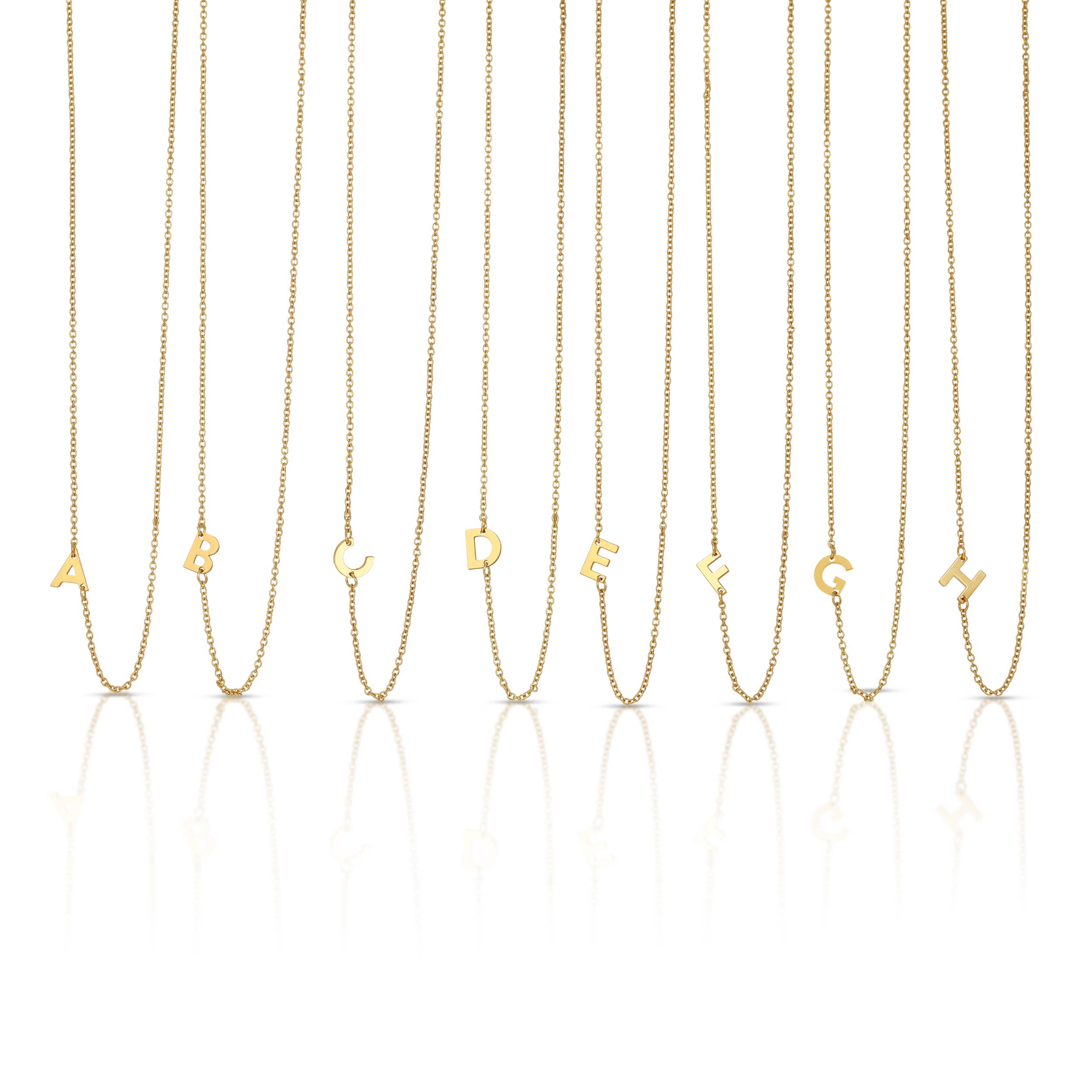 Celebrate You - Initial Necklace + Gift Env - A-Z