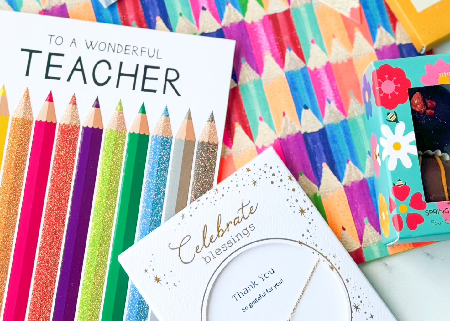 thank you teacher cards 
