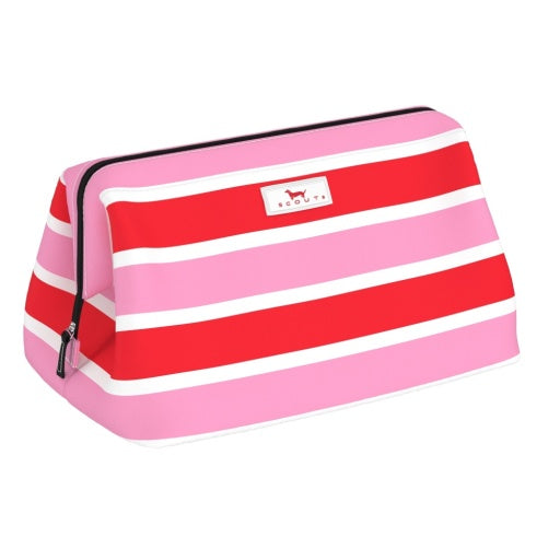 Big Mouth Makeup Bag - Candy Striper