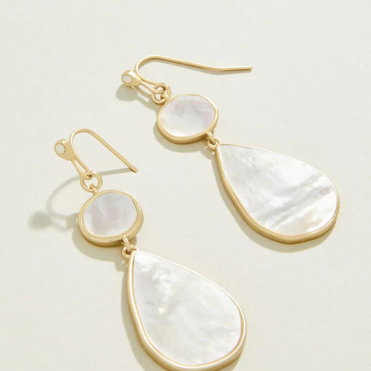 mother of pearl spartina 449 earrings