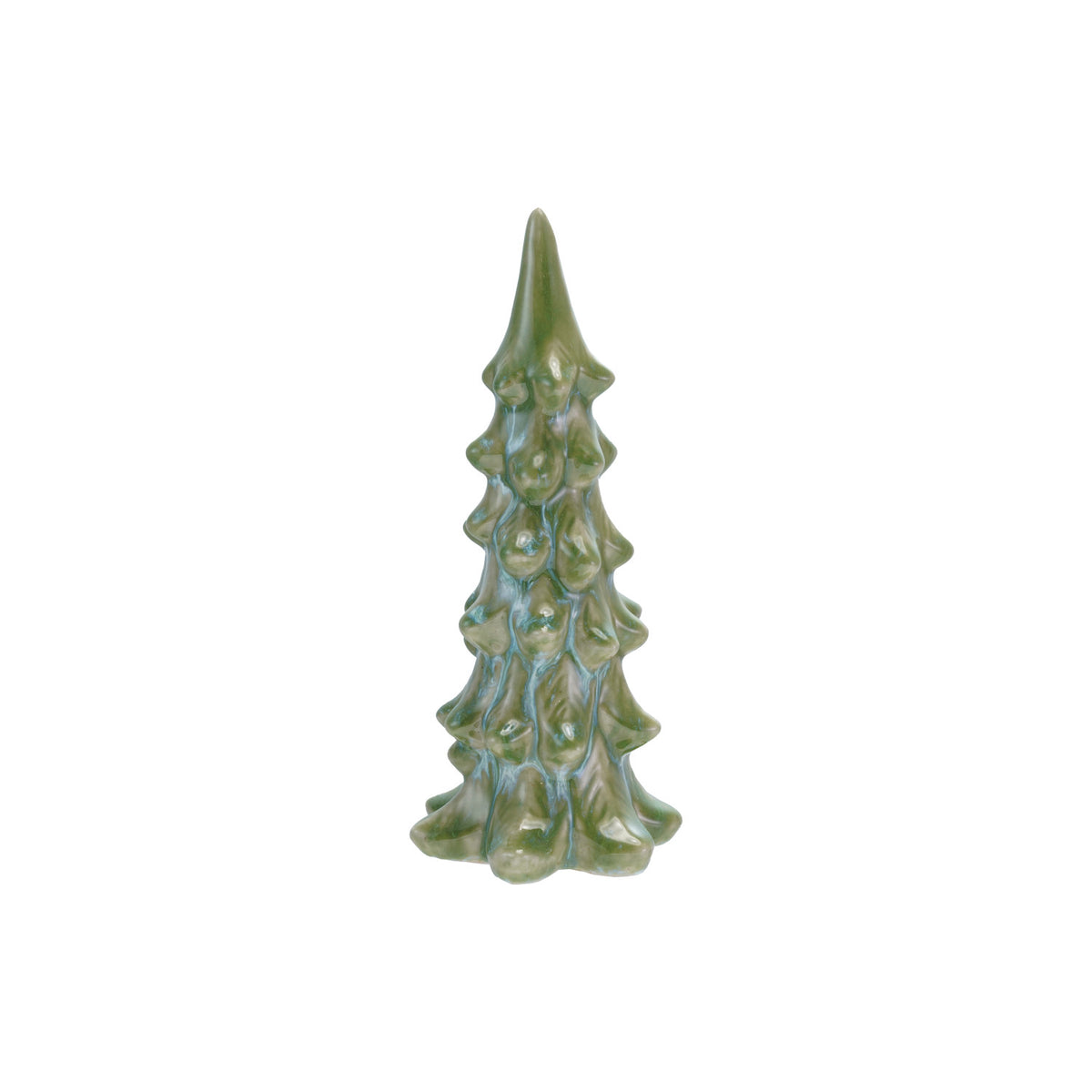 Stoneware Tree, Reactive Glaze, Blue & Green (Each One Will Vary) | The ...
