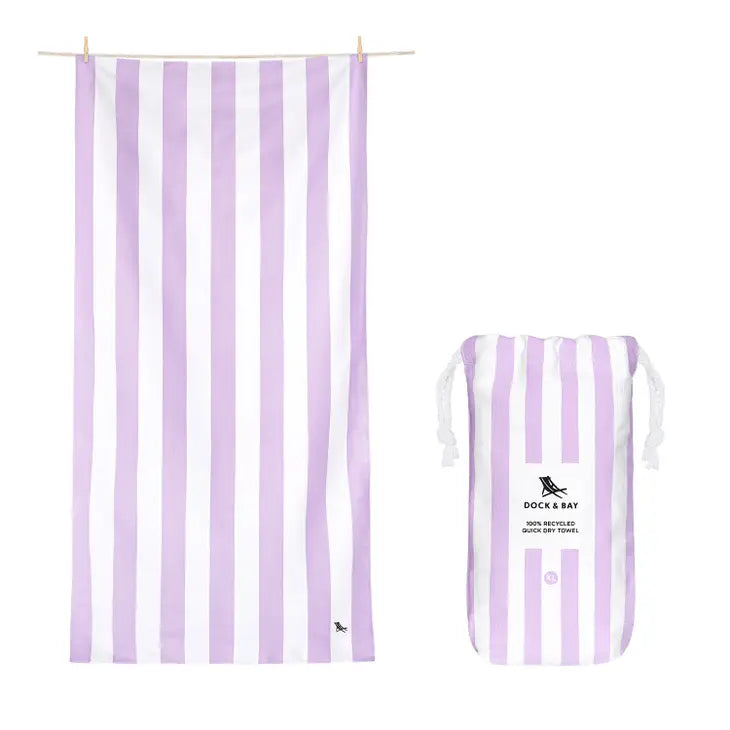 Quick Dry Beach Towels - Sand Free - The Silver Dahlia