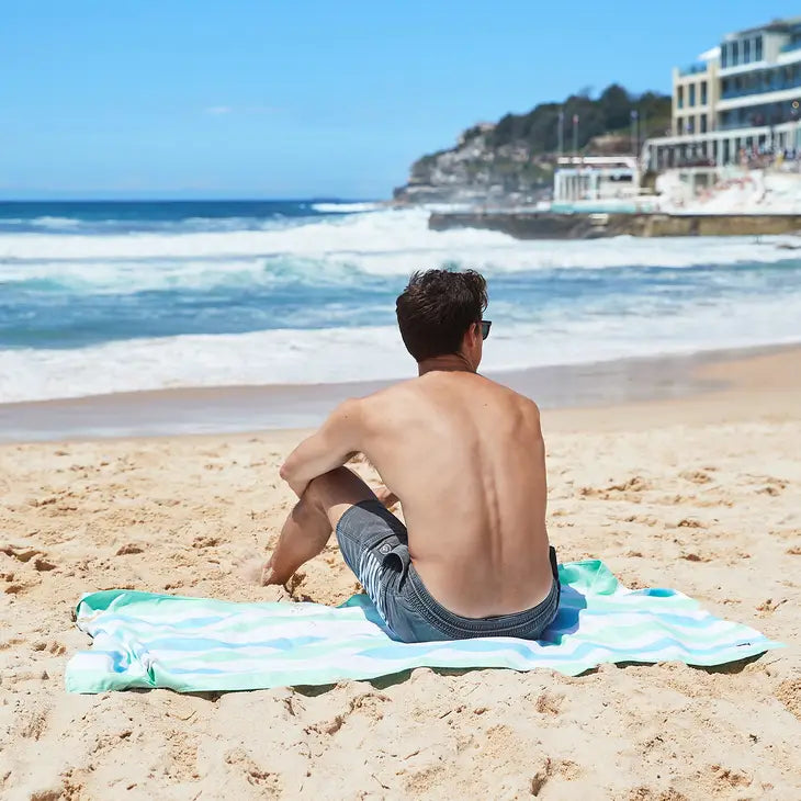 Quick Dry Beach Towels - Sand Free - The Silver Dahlia